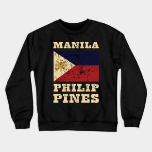 Flag of Philippines Crewneck Sweatshirt